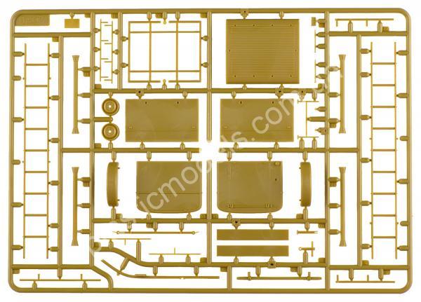 1/35 ICM 35528 Пожарная машина L1500S LLG с германскими пожарными