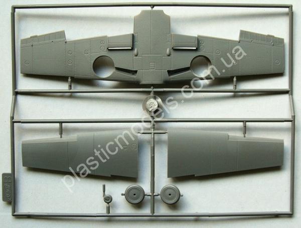 1/48 ICM 48107 Bf 109F-4/R6, WWII German Fighter