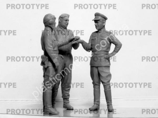 1/32 ICM 32117 Pilots of the Soviet Air Force 1943-1945