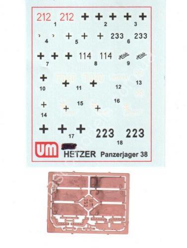 1/72 UM 353 Hetzer (late version)