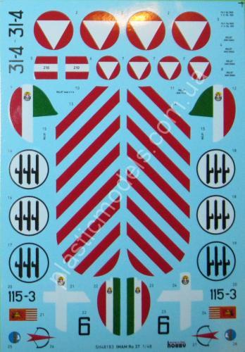 1/48 Special hobby 48183 IMAM (Romeo) Ro.37 “A30 engine”