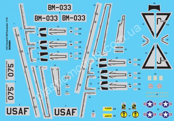 1/144 Roden 347 Convair B-36 Peacemaker
