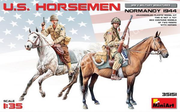 1/35 MiniArt 35151 U.S. Horseman. Normandy, 1944