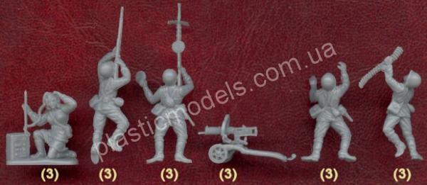 1/72 ITALERI 6057 Russian Infantry WWII