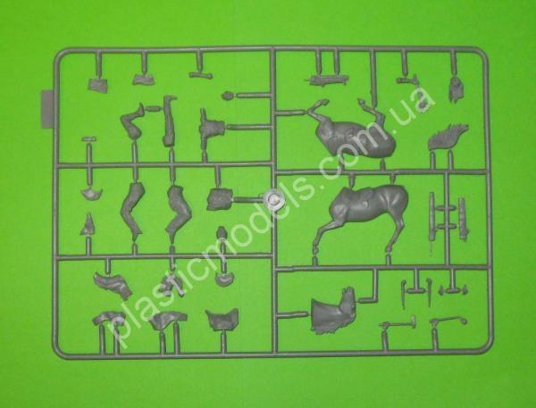 1/35 Master Box 35192 Tomahawk Charge Indian Wars Series, kit № 2