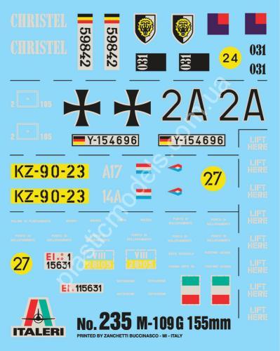 1/35 Italeri 235 M109G