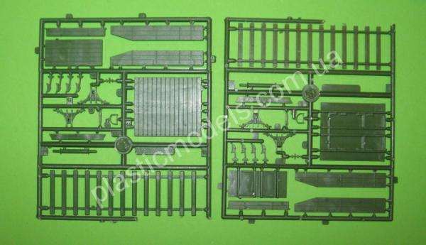 1/72 Ummt 667 Armored car DTR-casemate on a railway platform