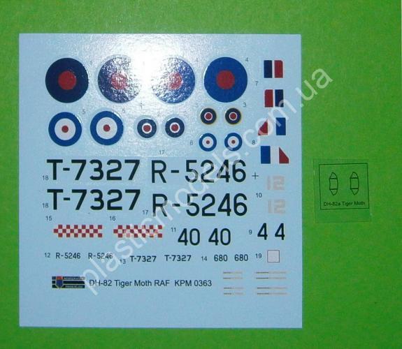 1/72 Kovozavody Prostejov 0363 DH-82A „Tiger Moth“ RAF