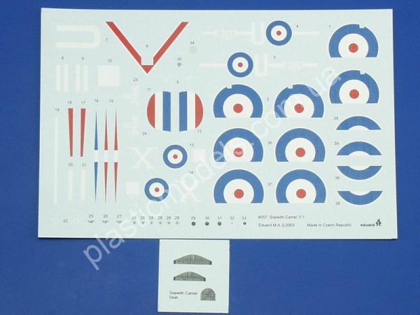 1/48 Eduard 8057 Sopwith F.1 Camel RFC