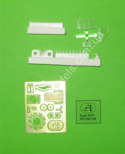 1/72 RS models 92158 Ryan NYP Spirit of St.Louis (4x camo)