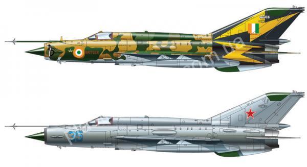 1/48 Italeri 2715 Mig-21 MF Fishbed
