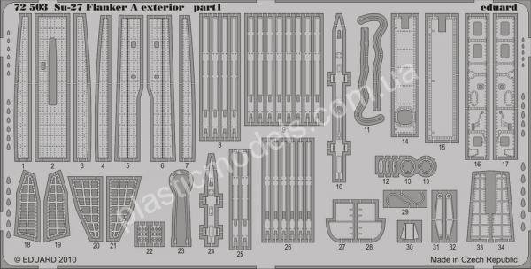 1/72 Eduard Big 7261 Su-27 FLANKER A