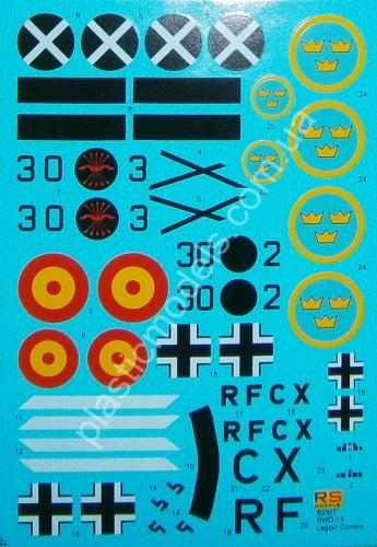 1/72 RS models 92307 RWD-13 “Legion Condor”