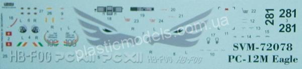 1/72 SOVA-M 72078 Pilatus PC-12 M Eagle