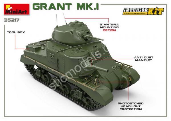 1/35 MiniArt 35276 tank Grant Mk.I