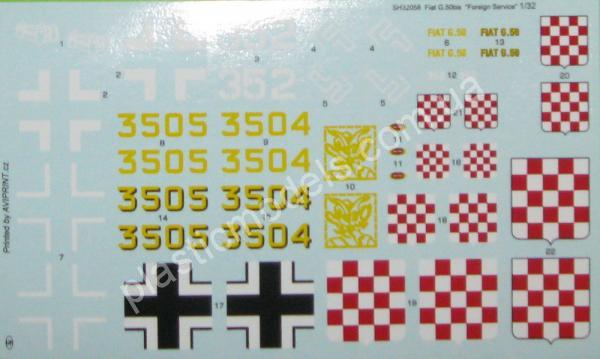 1/32 Special hobby 32058 Fiat G.50bis 