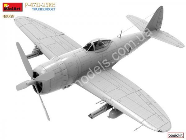 P-47D-25RE Thunderbolt Basic Kit 1/48 MiniArt 48009