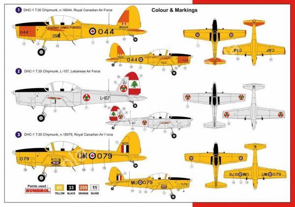 1/72 AZ model 7558 De Havilland Canada DHC-1 Chipmunk T.30