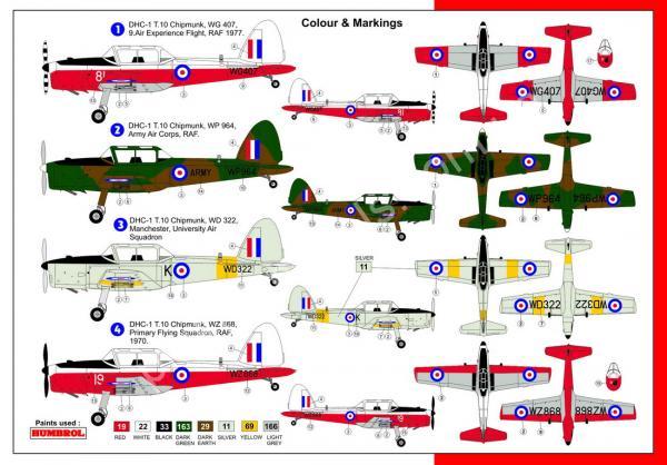 1/72 AZ model 7556 DHC-1 Chipmunk T.10