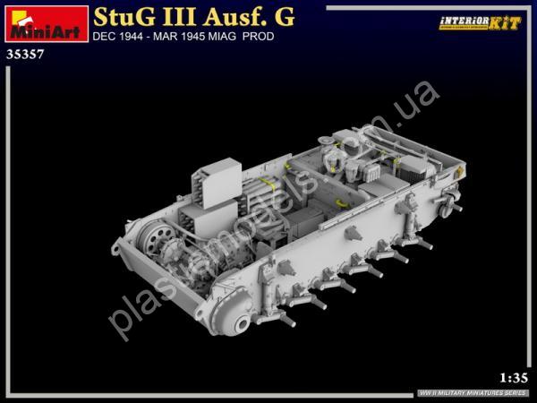 1/35 MiniArt 35357 StuG III Ausf. G Dec 1944 - Mar 1945 Miag Prod. Interior Kit