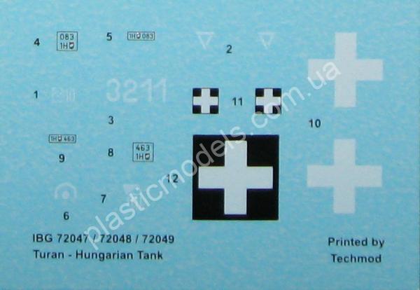 1/72 IBG 72048 41M Turan II  Hungarian Medium Tank