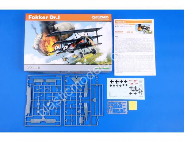 1/72 Eduard 7039 Fokker Dr. I