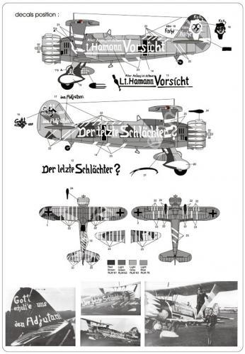 1/72 FLY 72008 Henschel Hs 123A (Special scheme)