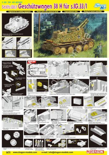 1/35 Dragon 6470 Geschutzwagen 38 H