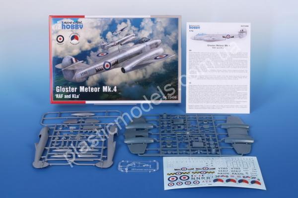 1/72 Special hobby 72498 Gloster Meteor Mk.4
