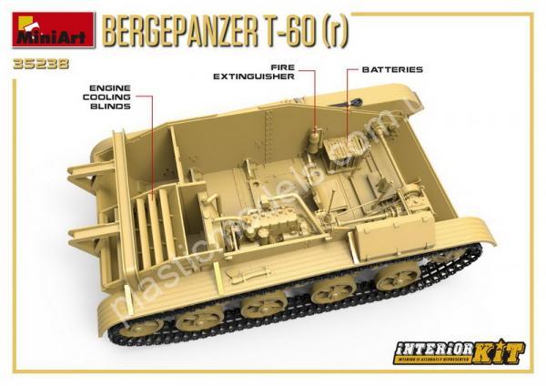 1/35 MiniArt 35238 Bergepanzer T-60(r) with Interior