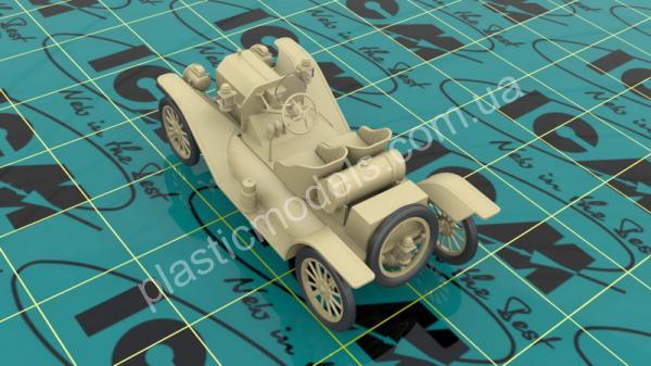 1/24 ICM 24026 Model T 1913 Speedster with American Sport Car Drivers