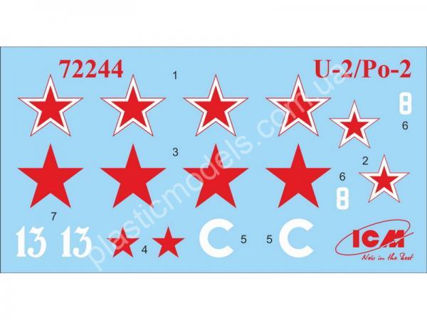 1/72 ICM 72244 U-2/Po-2 Soviet Multi-Purpose Aircraft