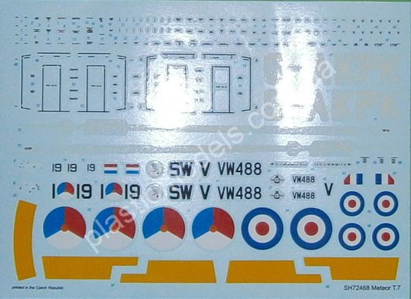1/72 Special hobby 72468 Gloster Meteor T Mk.7 ‘British Jet Trainer’