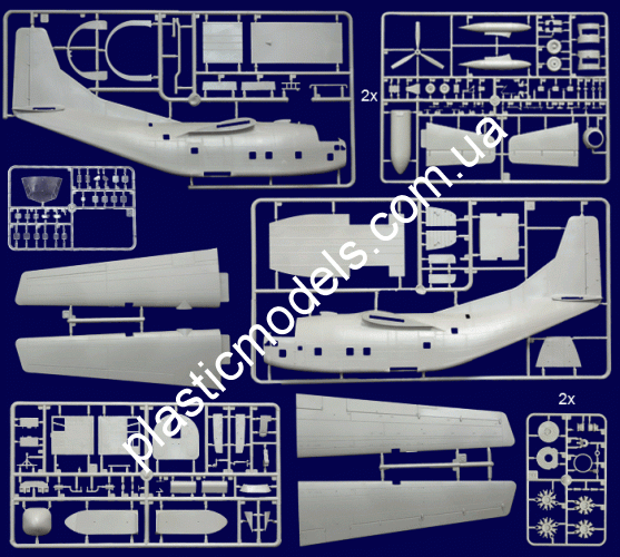 1/72 Roden 056 Fairchild C-123B Provider