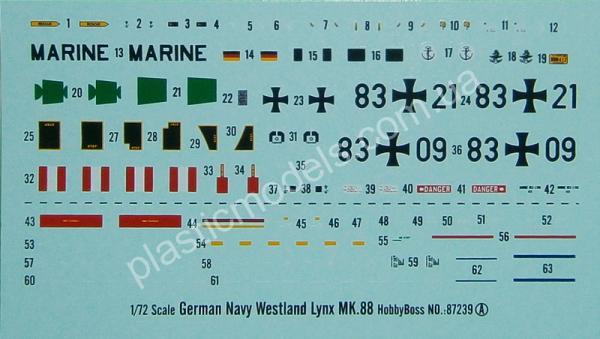 1/72 HobbyBoos 87239 German Navy (Bundesmarine) Westland Lynx MK.88