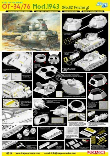 1/35 Dragon 6614 OT-34/76