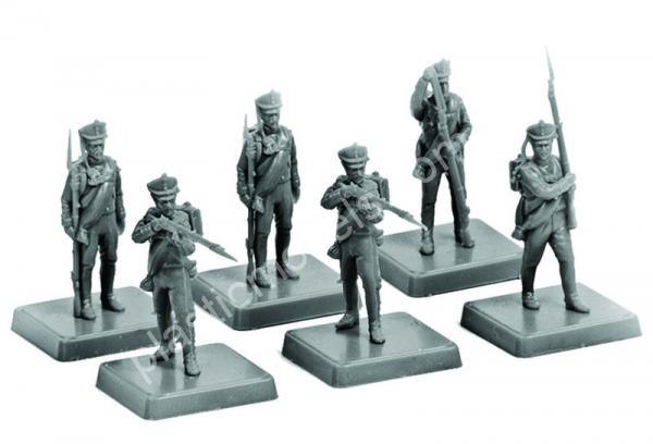 1/72 Zvezda 6808 Русская линейная пехота 1812-1814