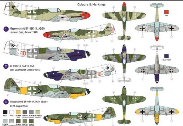 1/72 AZ model 7850 Messerschmitt Bf 109K-14 “Late”