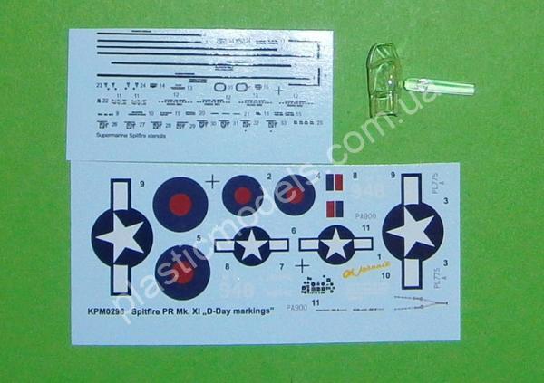 1/72 Kovozavody Prostejov 0296 Spitfire PR. Mk.XI „D-Day Markings“