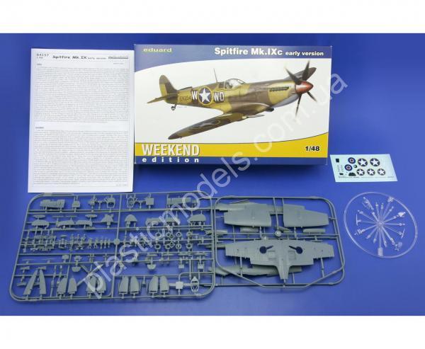 1/48 Eduard 84137 Spitfire Mk. IXc early version (weekend edition)