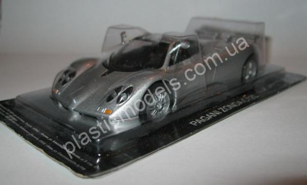 1/43 Суперкары лучшие автомобили мира №21 Pagani Zonda c12s
