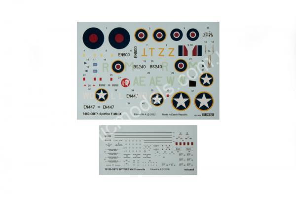 1/72 Eduard 7460 Spitfire F Mk. IX
