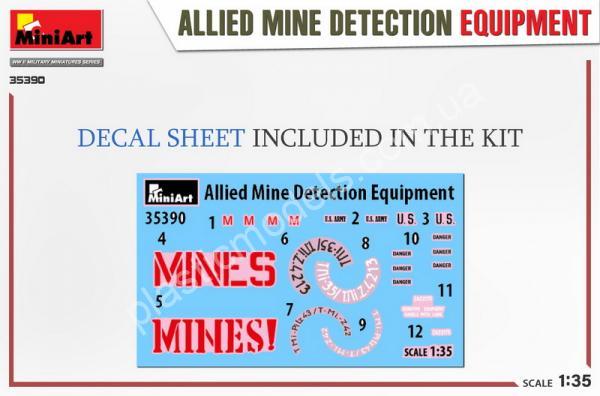 1/35 MiniArt 35390 Allied Mine Detection Equipment