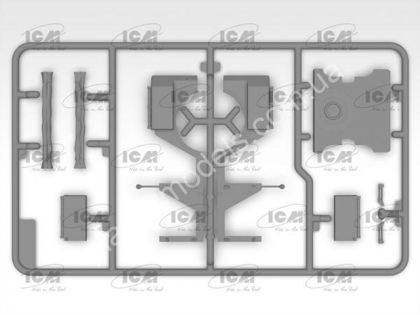 1/35 ICM 35584 le.gl.Einheits-Pkw Kfz.4 German Light Anti-Aircraft Vehicle