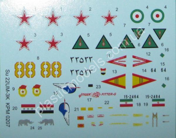 1/72 Kovozavody Prostejov 0208 Sukhoi Su-17UM3/Su-22UM
