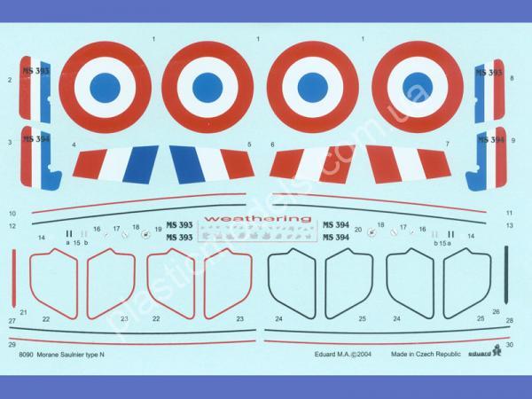 1/48 Eduard 8090 Morane Saulnier Type N