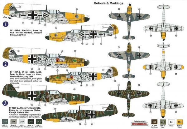 1/72 AZ model 7530 Messerschmitt Bf 109F-2 Fridrich 