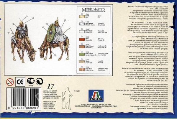 1/72 Italeri 6029 Celtic Cavalry. Ist-IInd CENTURY B.C.