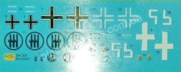 1/72 RS models 92267 Ambrosini SAI.207