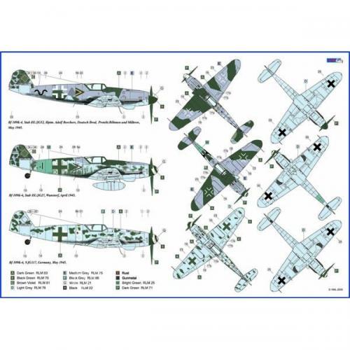 1/32 AML AMLD 32001 Messerschmitt Me 109K-4